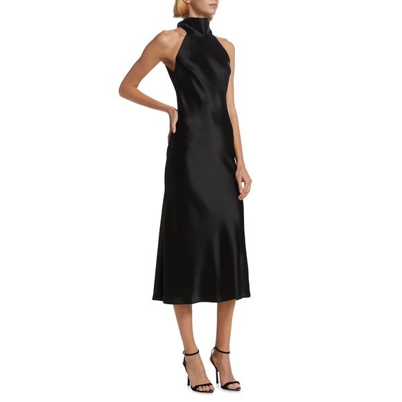 Galvan Sienna Cropped Midi-Dress Size FR36 (US 4) $1150 - Picture 2 of 11